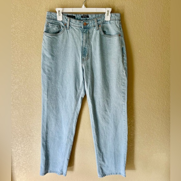 Wild Fable 90s Relaxed Straight Leg Glitter Jeans Size 10 - Picture 3 of 8